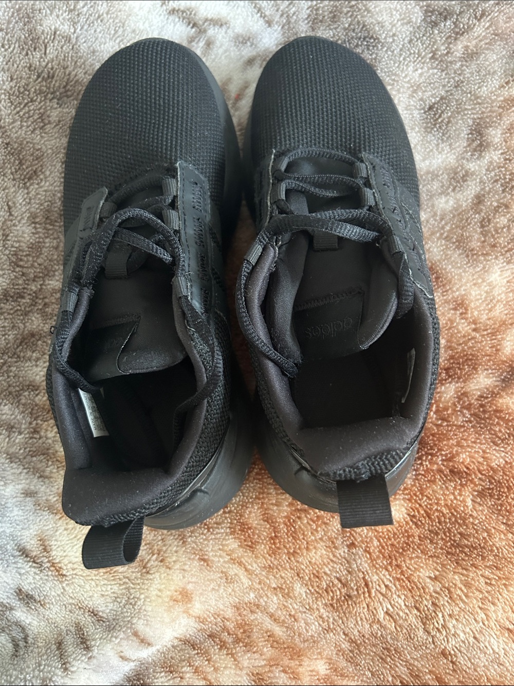 Adidas Racer TR21 Kids Lifestyle Running Shoes - Black - Size 2.5